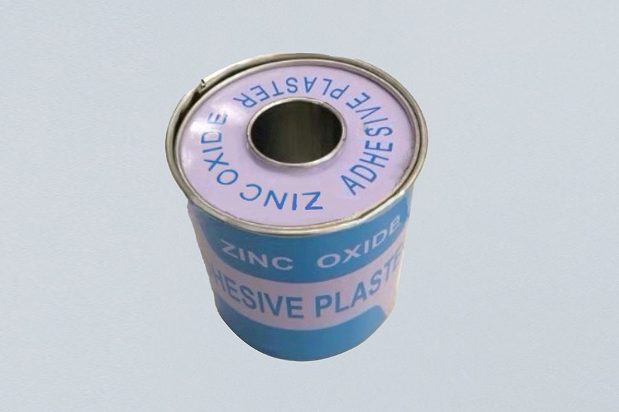 Cintas de hojalata de óxido de zinc antibacteriano y antiséptico