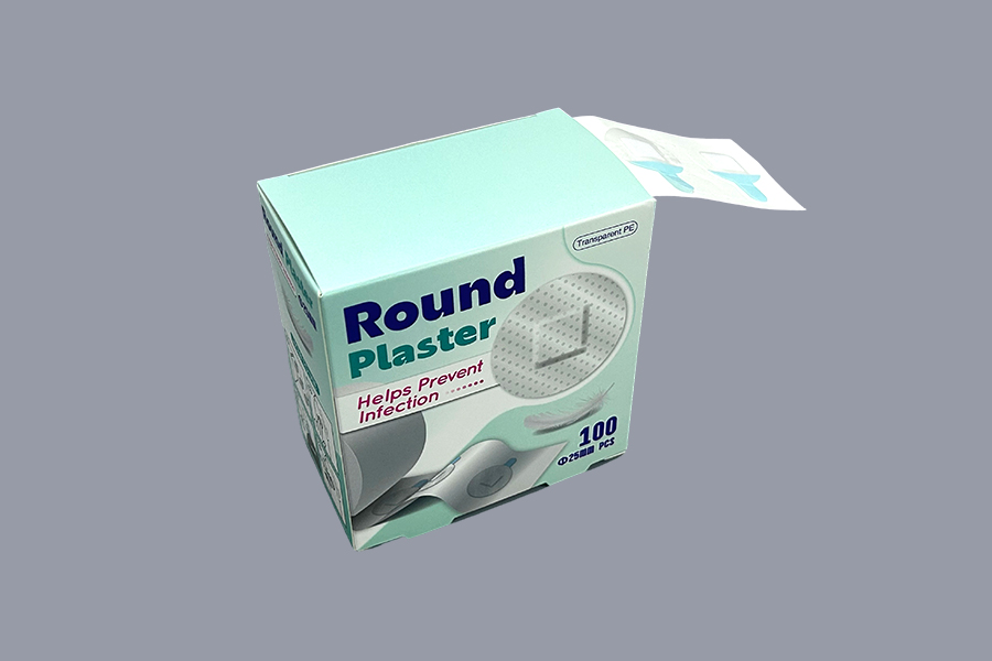 Yeso redondo de PE transparente de 25 mm