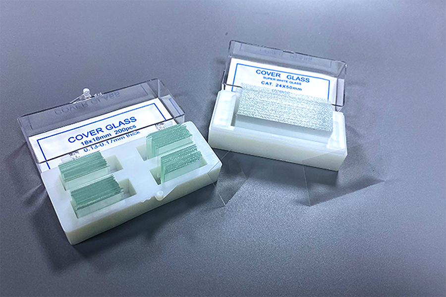 Cubreobjetos para microscopio