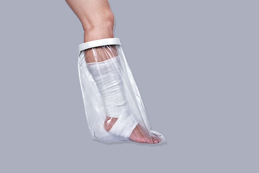 Protector de yeso para pies
