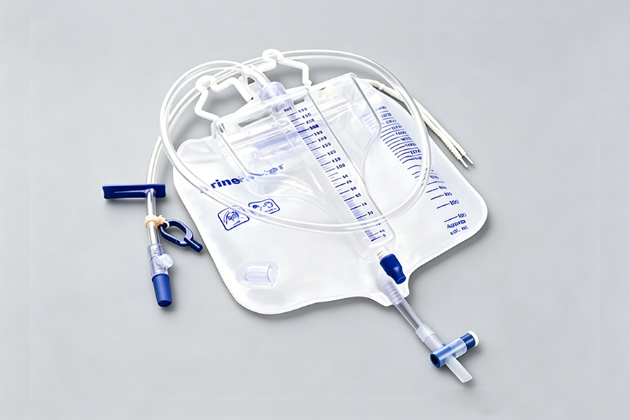Medidor de orina de forma cuadrada de 2600 + 500 ml
